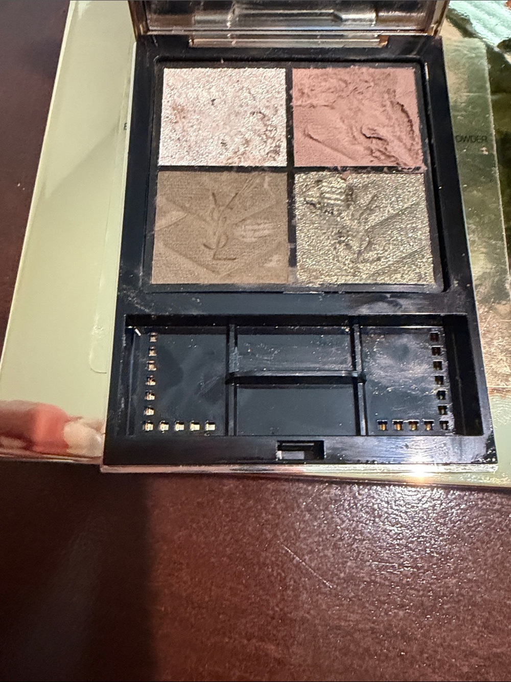 NEW YSL Golden Oasis Face Palette & eye shadow bundle - Picture 2 of 10